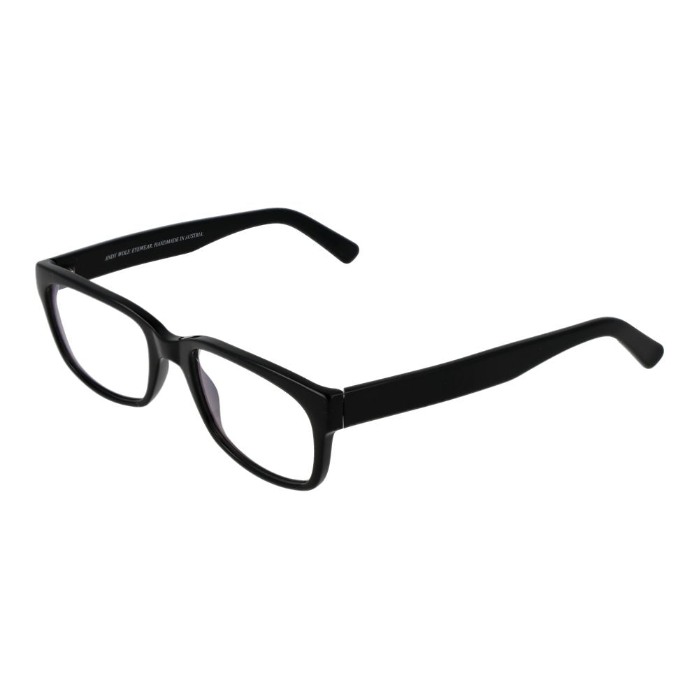 Andy Wolf Black Unisex Optical Frames