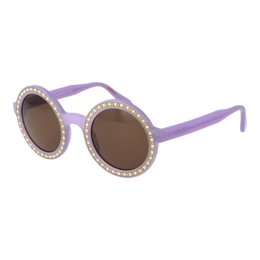 Andy Wolf Purple Unisex Sunglasses
