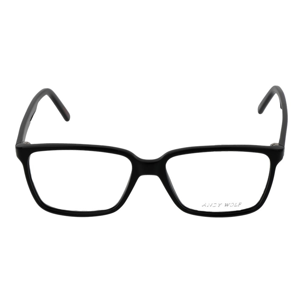Andy Wolf Black Unisex Optical Frames
