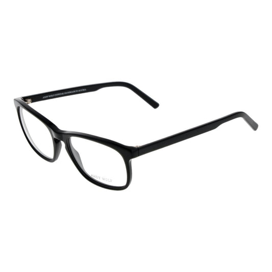 Andy Wolf Black Unisex Optical Frames