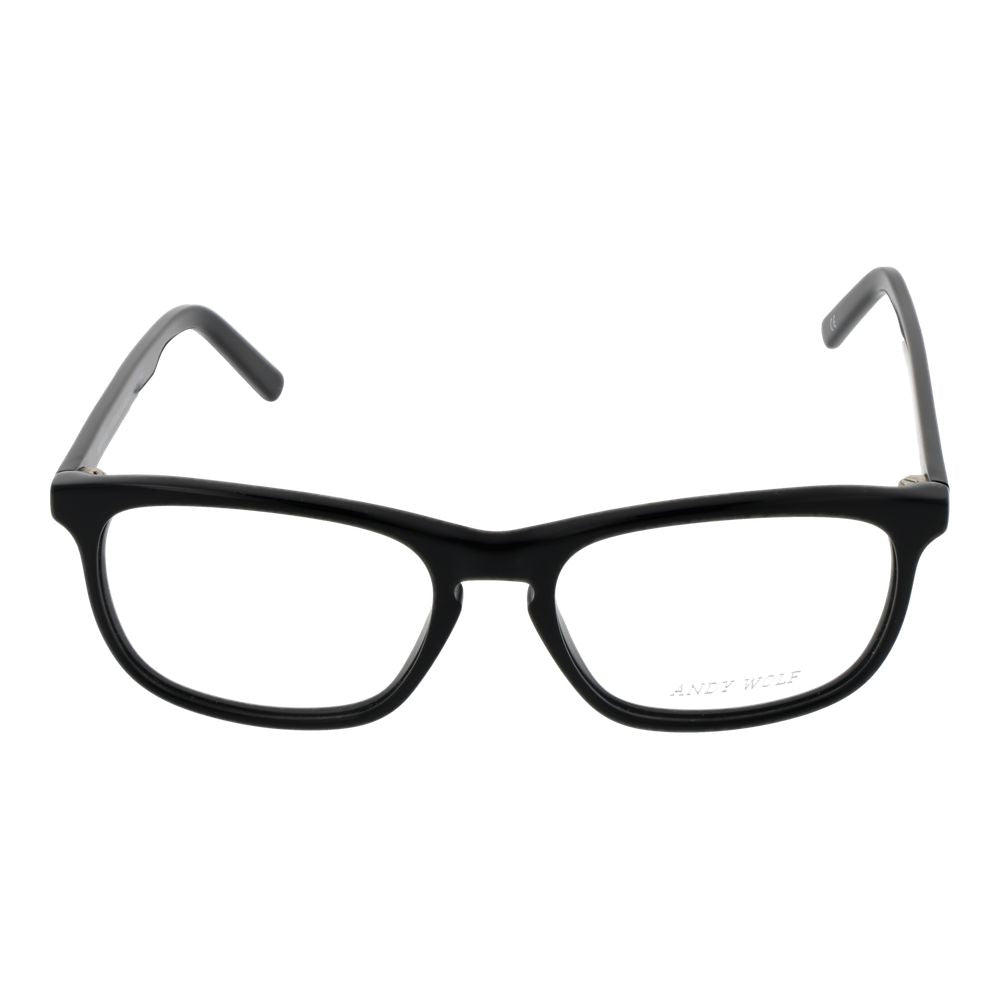 Andy Wolf Black Unisex Optical Frames