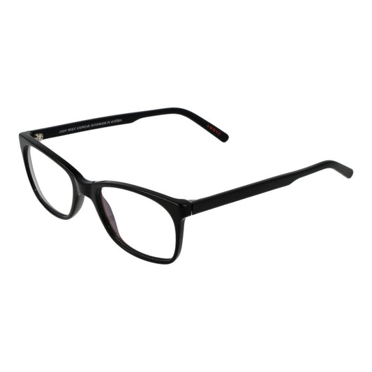 Andy Wolf Black Unisex Optical Frames