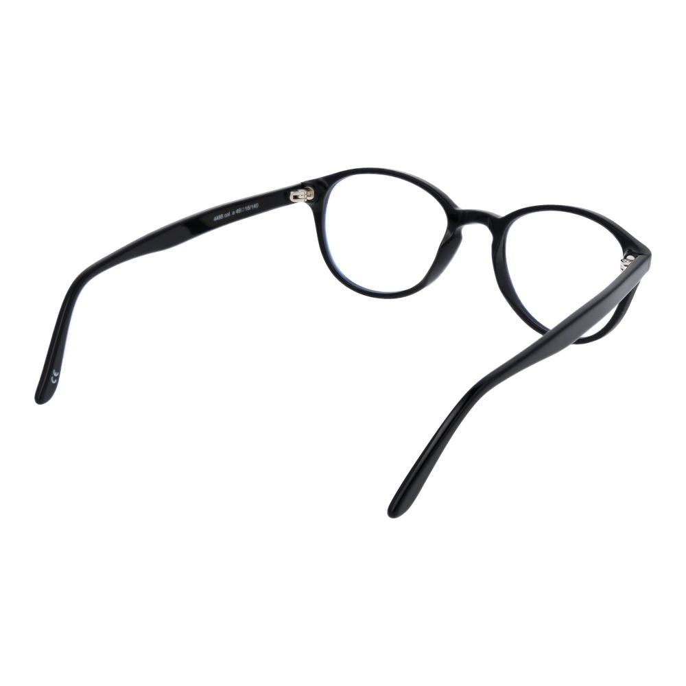 Andy Wolf Black Unisex Optical Frames