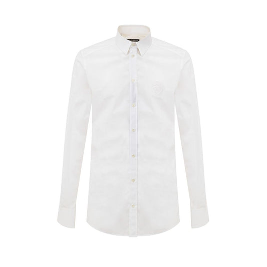 Dolce & Gabbana White Cotton Shirt