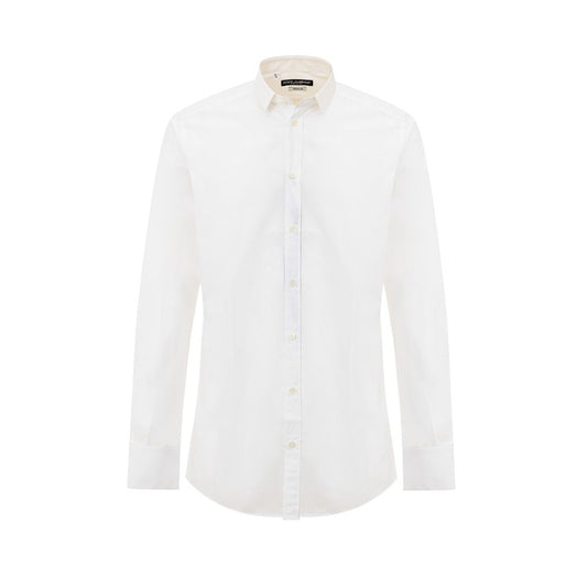 Dolce & Gabbana White Cotton Shirt