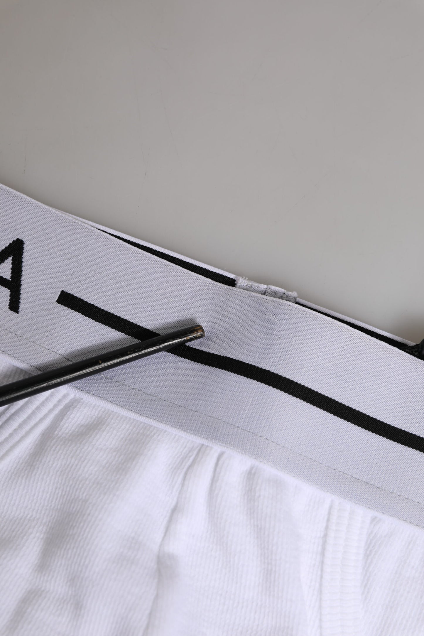 Dolce & Gabbana White Cotton Stretch Regular Brief Underwear