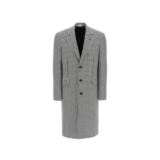 Alexander McQueen Pied-De-Poule Wool Coat