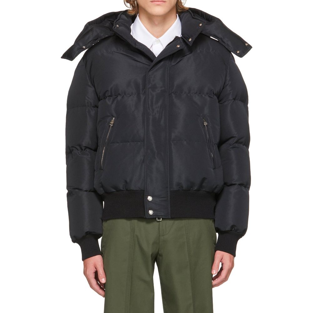 Alexander McQueen Wool Blend Padded Bomber