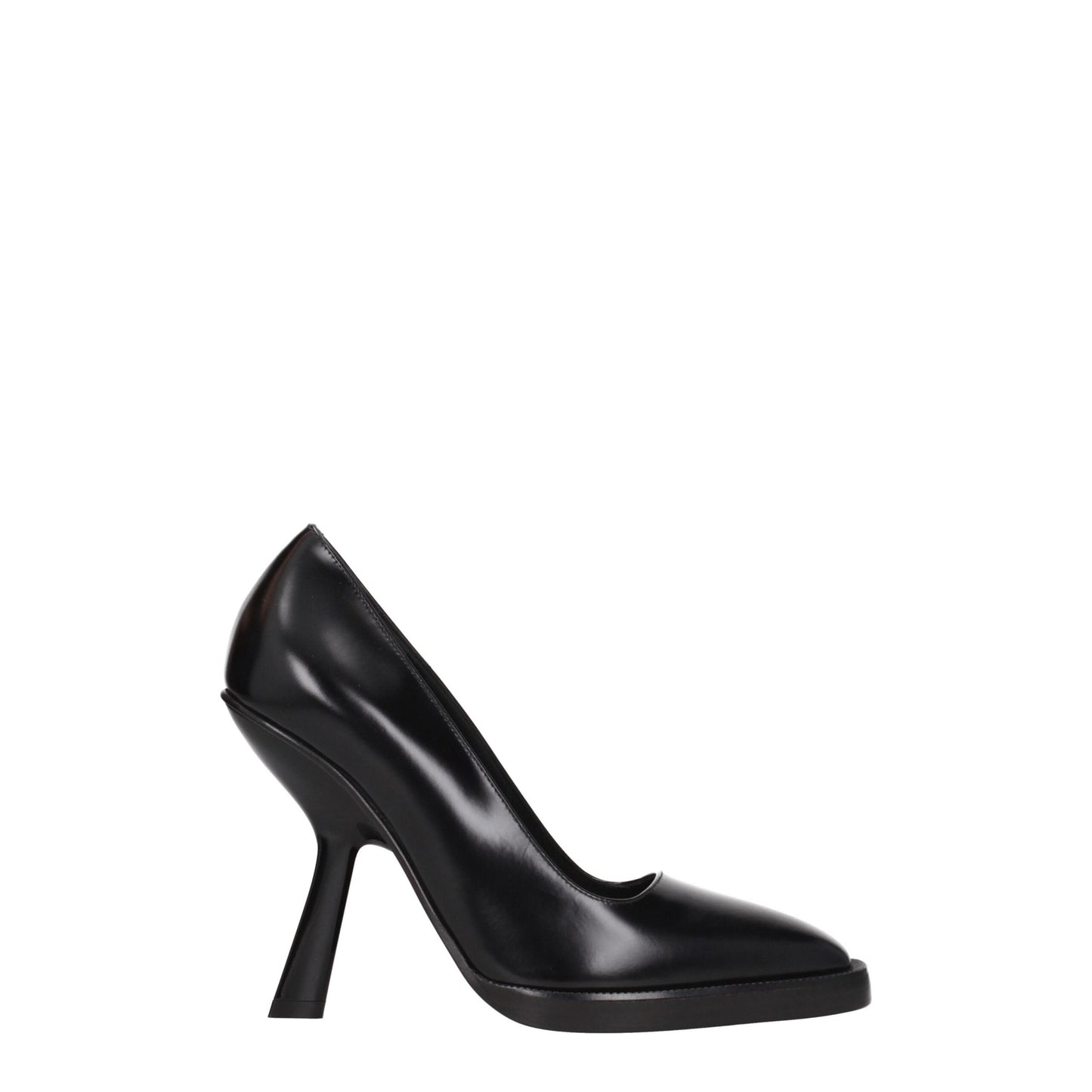 Salvatore Ferragamo Black Leather Broch