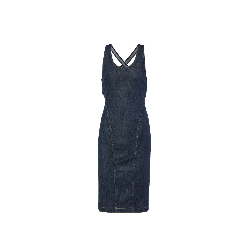 Alaïa Sculpt Denim Dress