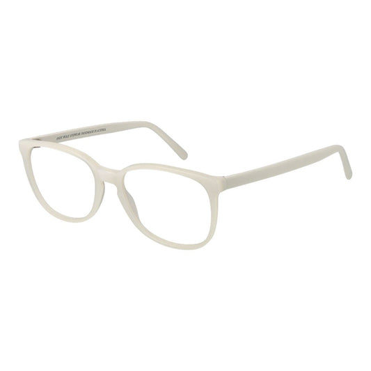 Andy Wolf White Unisex Optical Frames