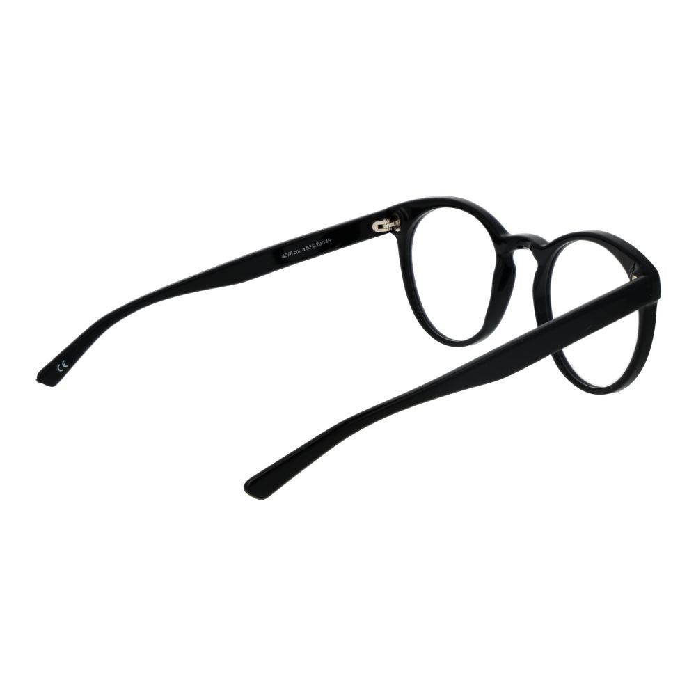 Andy Wolf Black Unisex Optical Frames