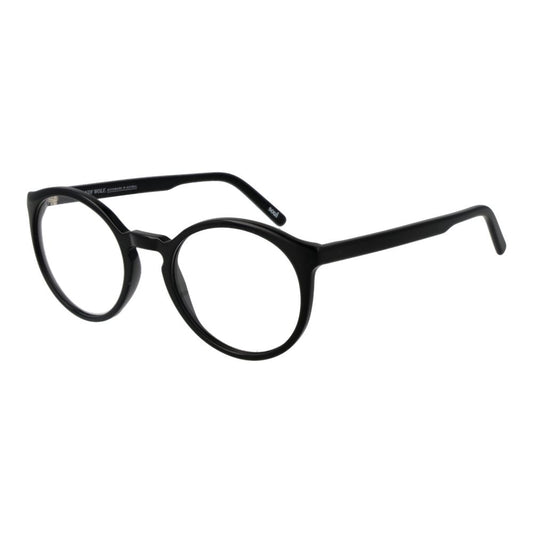 Andy Wolf Black Unisex Optical Frames