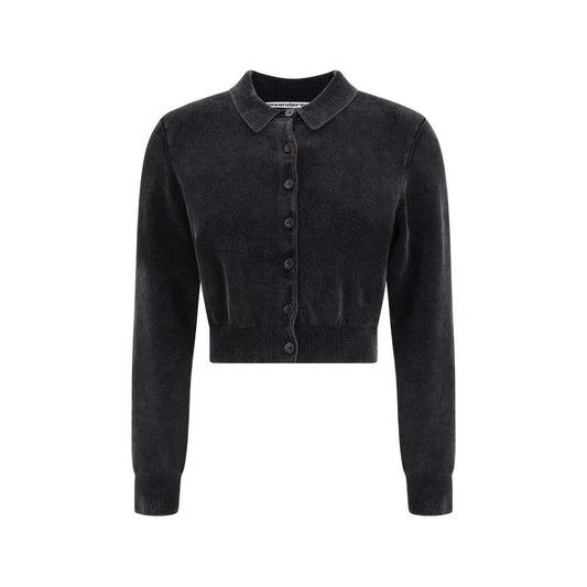 Alexander Wang Polo Cardigan crop