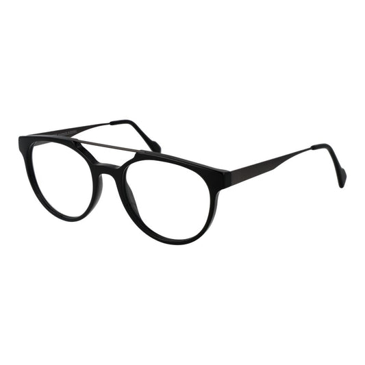 Andy Wolf Black Unisex Optical Frames