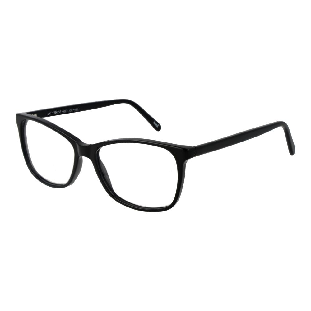 Andy Wolf Black Unisex Optical Frames