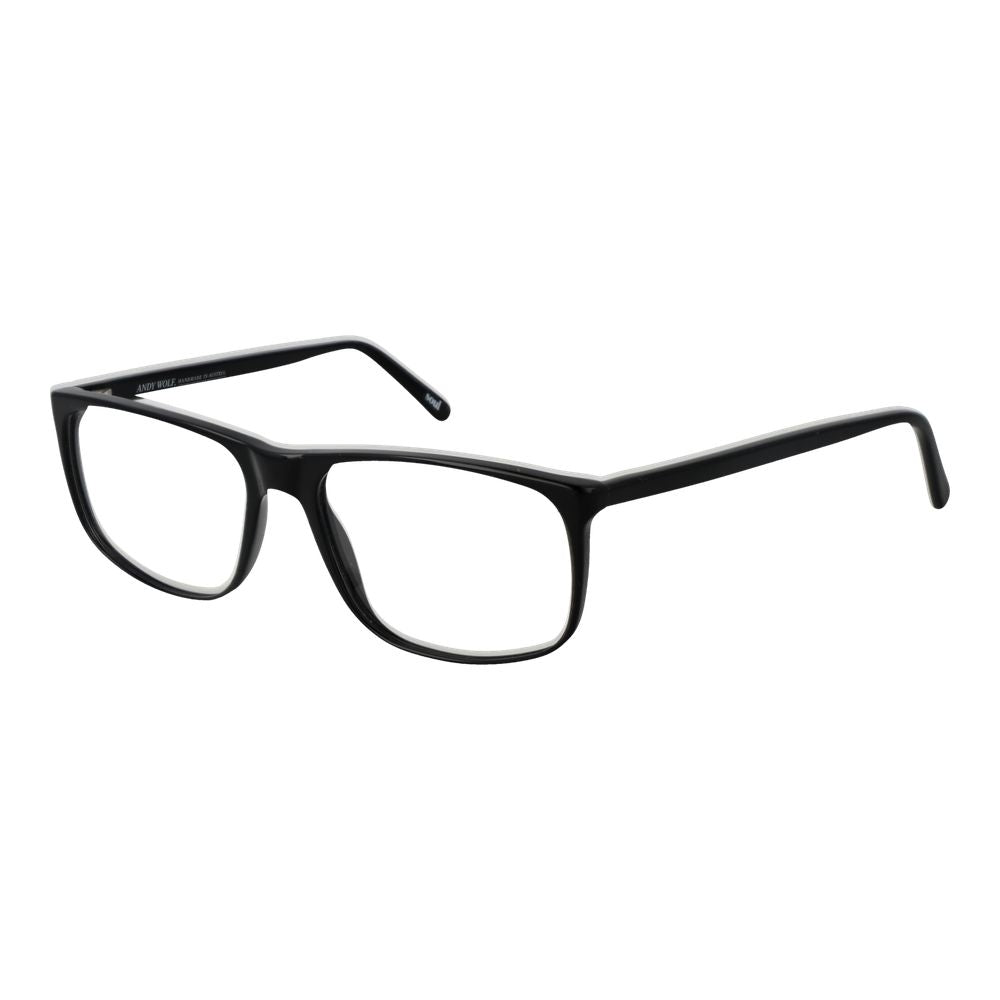 Andy Wolf Black Unisex Optical Frames