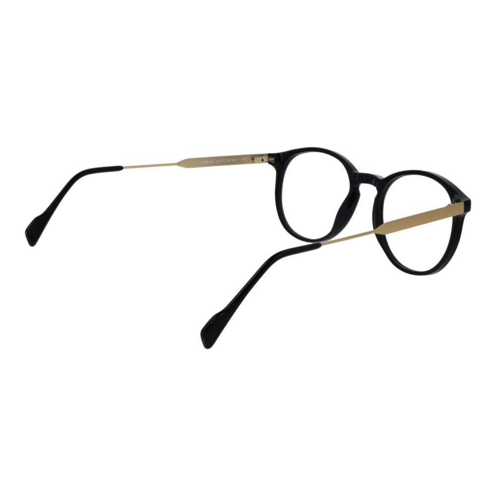 Andy Wolf Black Unisex Optical Frames