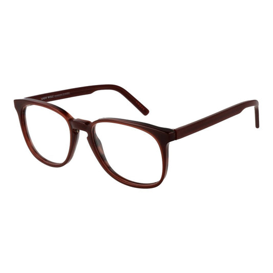 Andy Wolf Brown Unisex Optical Frames