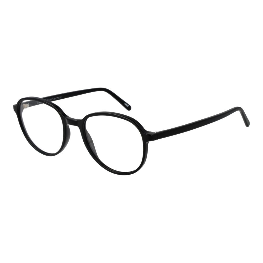 Andy Wolf Black Unisex Optical Frames