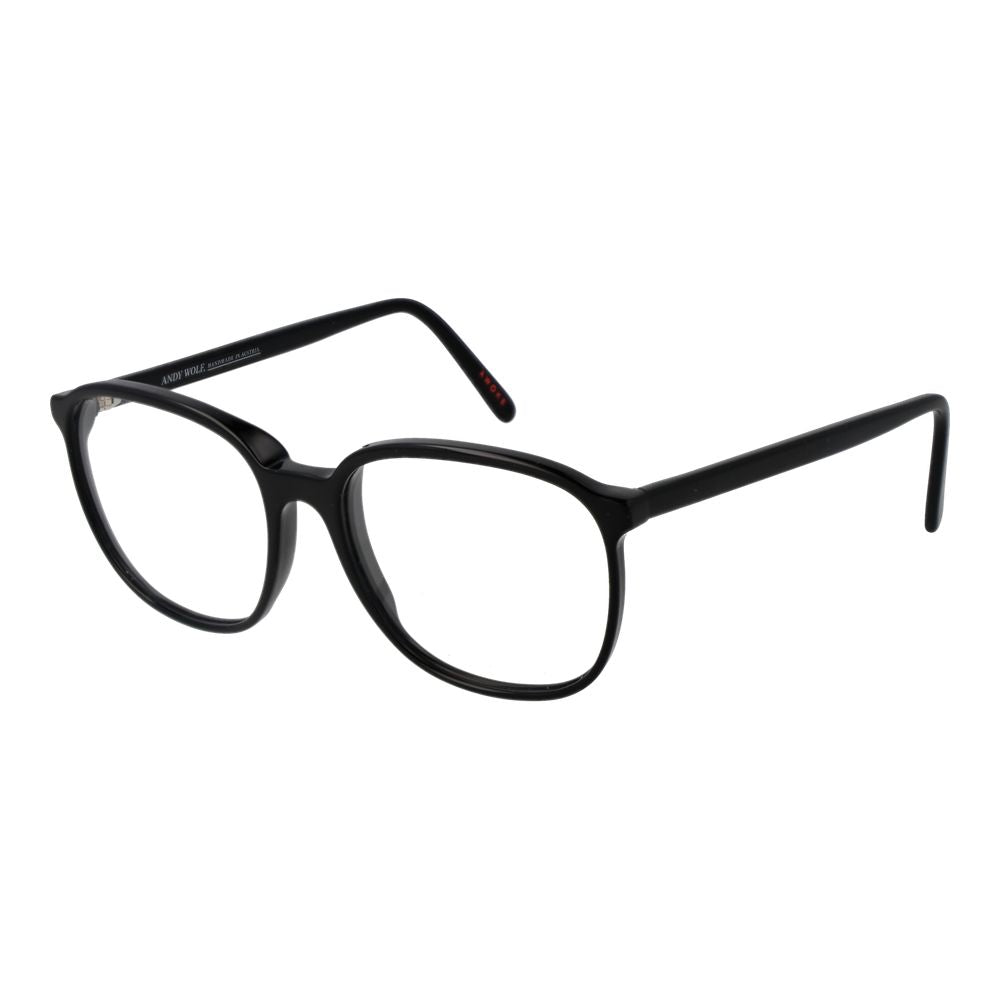 Andy Wolf Black Unisex Optical Frames
