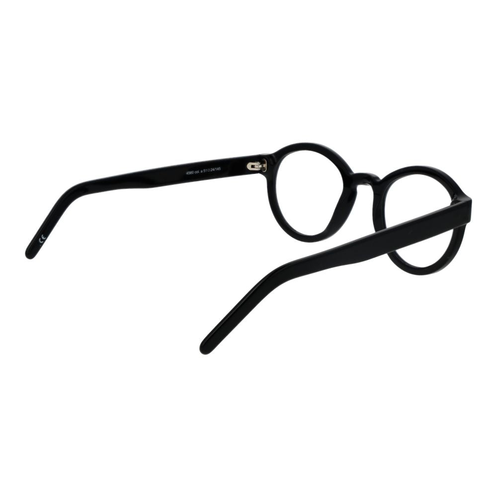 Andy Wolf Black Unisex Optical Frames
