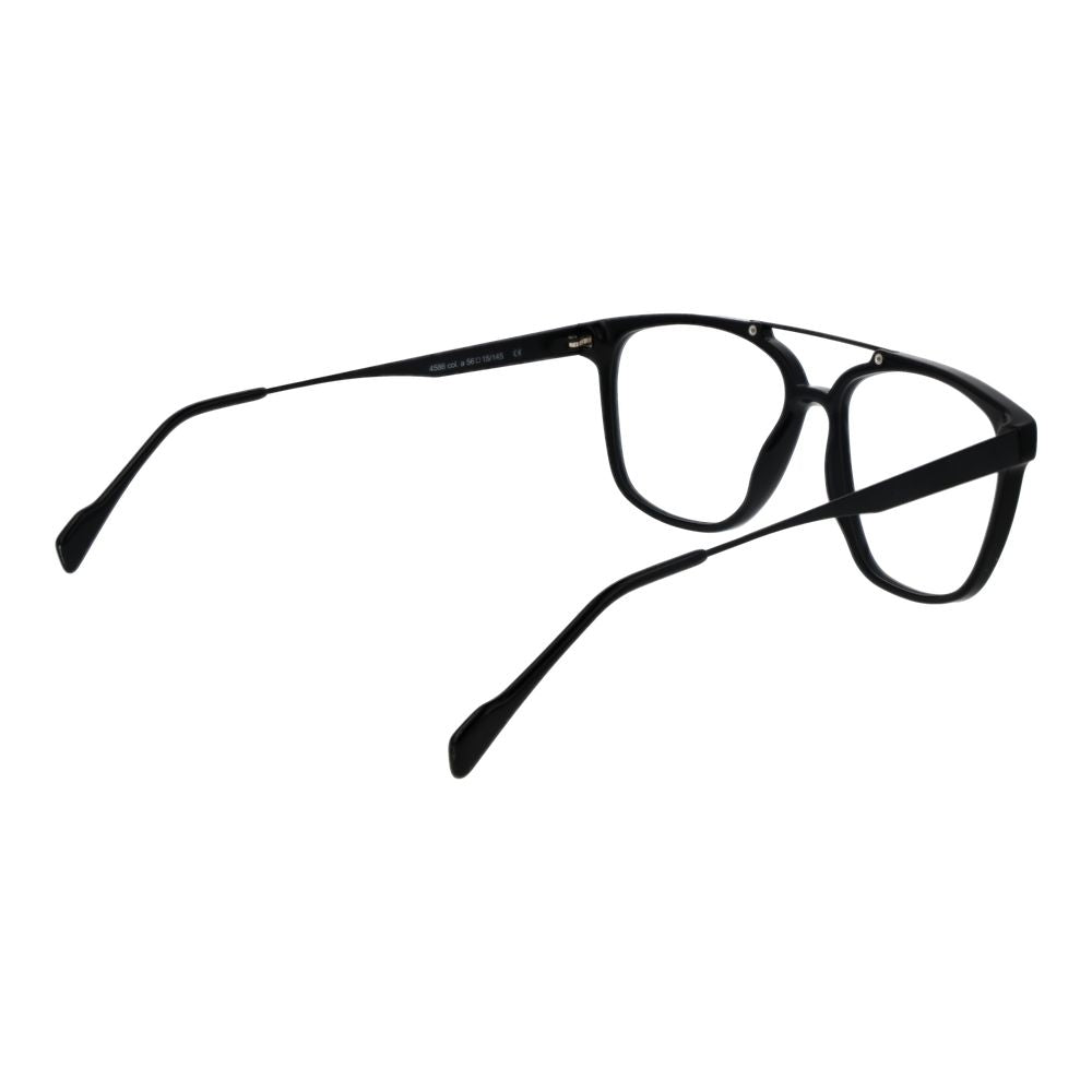 Andy Wolf Black Unisex Optical Frames