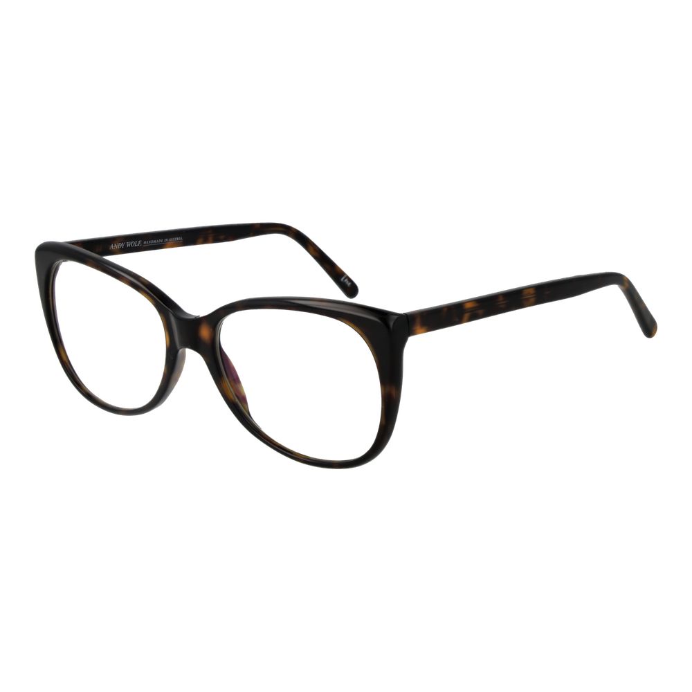 Andy Wolf Brown Unisex Optical Frames